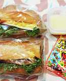 高１！男子弁当！バケットサンドＢＬＴ14