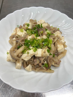 きのこの和風麻婆豆腐-レシピのメイン写真
