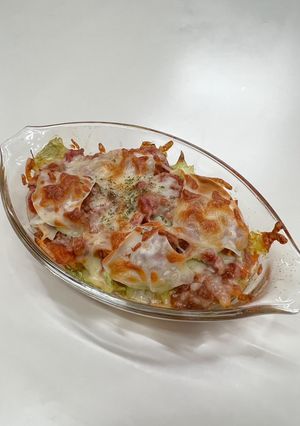 キャベツのなんちゃってラザニア-レシピのメイン写真