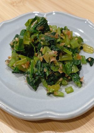 かぶの葉でご飯のお供-レシピのメイン写真