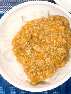 【保育園給食】野菜そぼろあんかけ丼-レシピのメイン写真