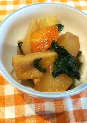 保育園給食★高野豆腐のオランダ煮-レシピのメイン写真