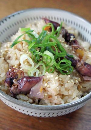 ホタルイカの炊き込みご飯-レシピのメイン写真