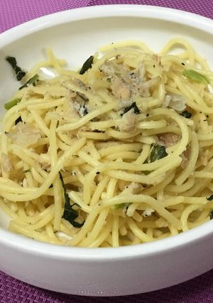 【保育園給食】しらすとツナのスパゲティ-レシピのメイン写真