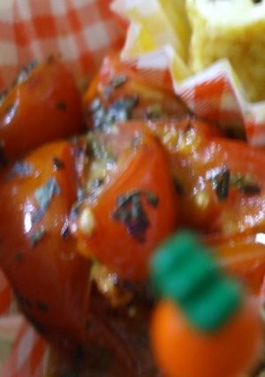 ♪簡単♪トマトのイタリアンバジル炒め☆-レシピのメイン写真