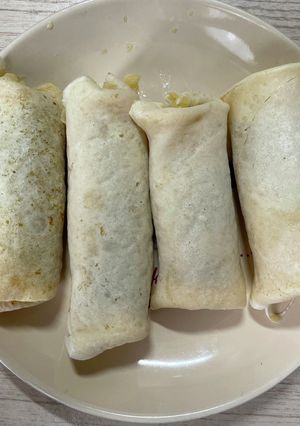あんこのホットケーキ巻き-レシピのメイン写真