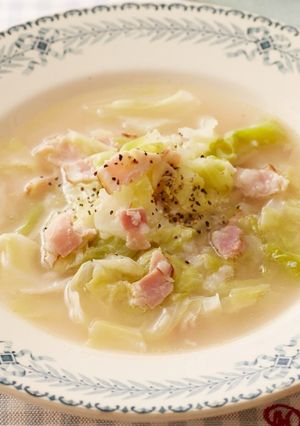 味つけ簡単♪キャベツの塩こうじスープ-レシピのメイン写真