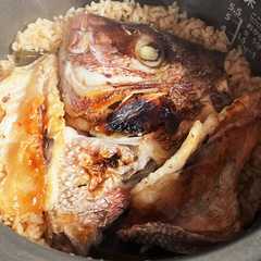 鯛のあらの炊き込みご飯-レシピのメイン写真