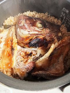 鯛のあらの炊き込みご飯-レシピのメイン写真