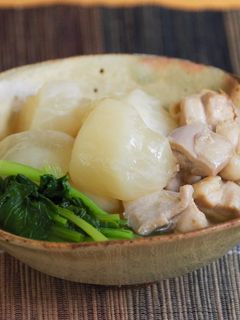 かぶと鶏の煮物-レシピのメイン写真