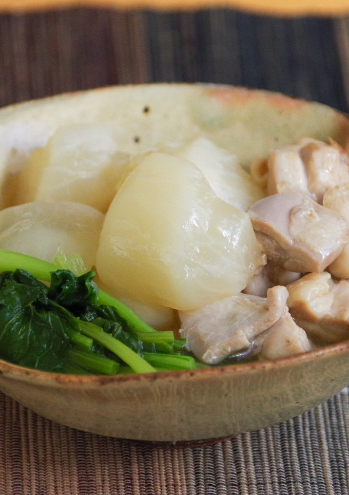 かぶと鶏の煮物-レシピのメイン写真