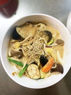 肉無チクワきな粉クリーム味噌味野菜炒め-レシピのメイン写真