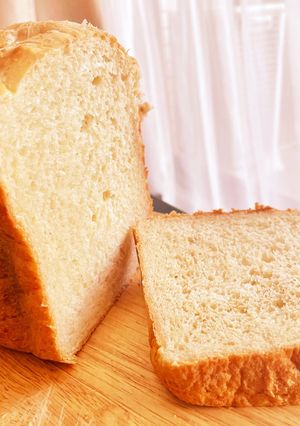 ふわもちオートミール食パン♪(HB)-レシピのメイン写真