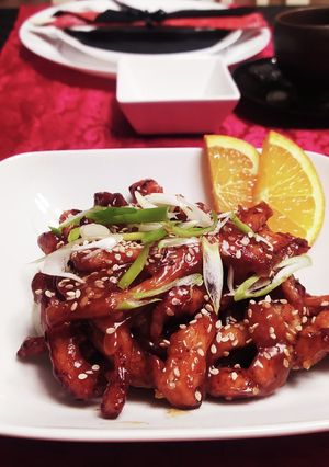 アメリカのオレンジチキン-レシピのメイン写真