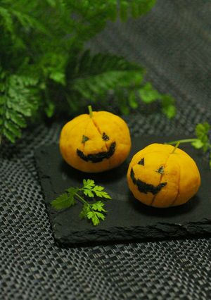 ハロウィンに☆パンプキンボール-レシピのメイン写真