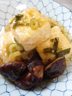 揚げだし豆腐のねぎあんかけ-レシピのメイン写真