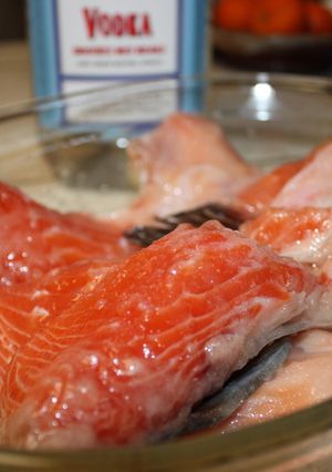 キングサーモンで挑戦。アマ塩しゃけ-レシピのメイン写真