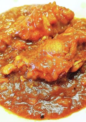 手羽元と新玉ねぎのカレー-レシピのメイン写真