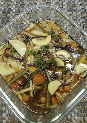 自家製山菜ミックス（薄味付）-レシピのメイン写真