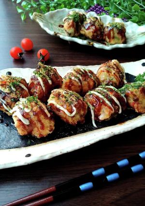 豆腐で作る☆即席たこ焼き-レシピのメイン写真
