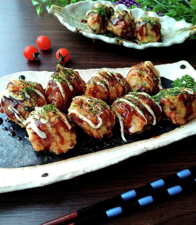 豆腐で作る☆即席たこ焼き-レシピのメイン写真