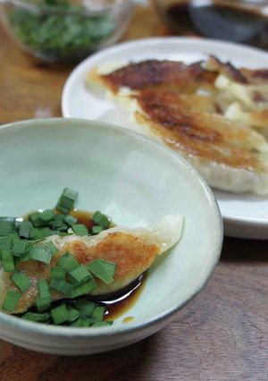 薬味にら餃子-レシピのメイン写真