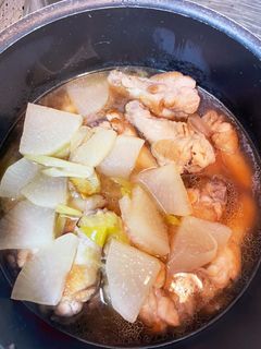 鶏手羽元と大根の白だし煮-レシピのメイン写真