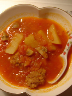 肉団子と野菜たっぷりのトマト煮込み-レシピのメイン写真