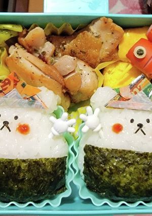 簡単こどもの日おにぎり弁当！-レシピのメイン写真