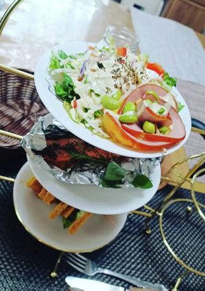 アフタヌーンティーサラダ-レシピのメイン写真