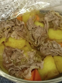 レンジで簡単!カレー肉じゃが-レシピのメイン写真