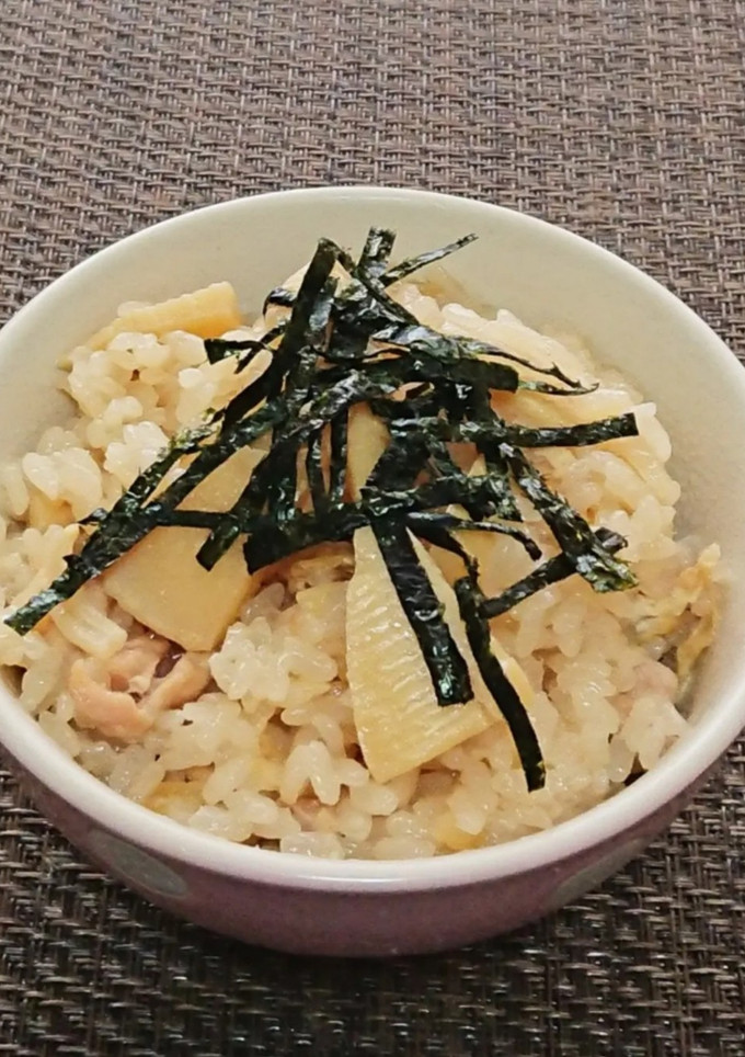 筍と鶏肉の炊き込みご飯-レシピのメイン写真