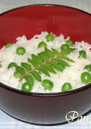 グリンピースご飯＊（豆ご飯）＊-レシピのメイン写真