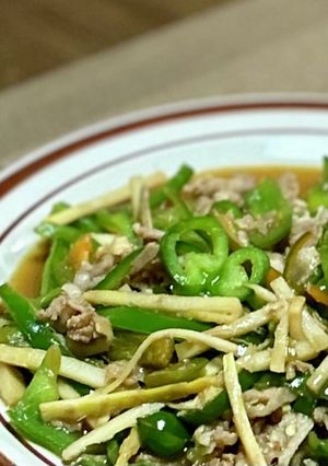 無限ピーマン【簡単】大人の青椒肉絲-レシピのメイン写真