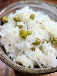 グリーンピースの炊き込みご飯-レシピのメイン写真
