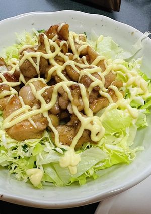 甘辛チキンサラダ-レシピのメイン写真