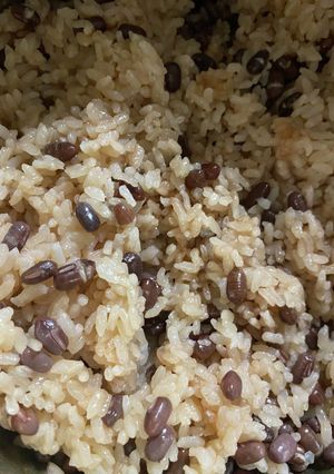 お鍋で炊飯の赤飯-レシピのメイン写真
