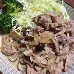 รูปของ マヨ入り生姜焼き