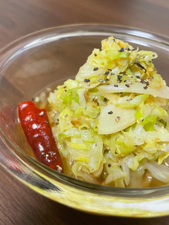 ごま油風味の千切りキャベツ南蛮漬け-レシピのメイン写真