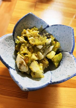アボカドと卵の海苔サラダ-レシピのメイン写真