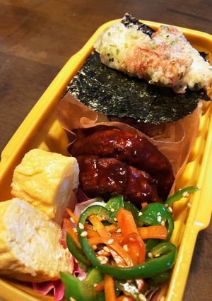 お弁当に！彩りプラスのピーマンにんじん-レシピのメイン写真