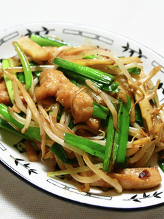 鶏ニラ(花椒中国醤油バージョン)-レシピのメイン写真