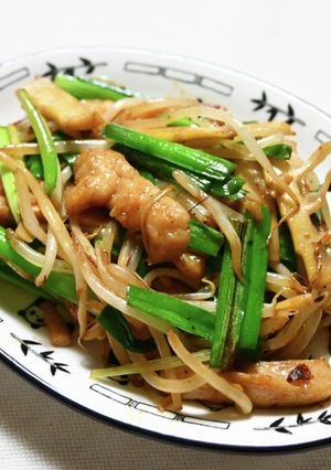 鶏ニラ(花椒中国醤油バージョン)-レシピのメイン写真