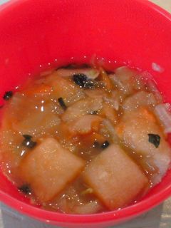 ☆Love離乳食☆和朝食-お味噌汁-レシピのメイン写真