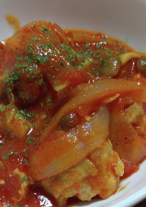 ♬旨みたっぷりチキンのトマト煮♬-レシピのメイン写真