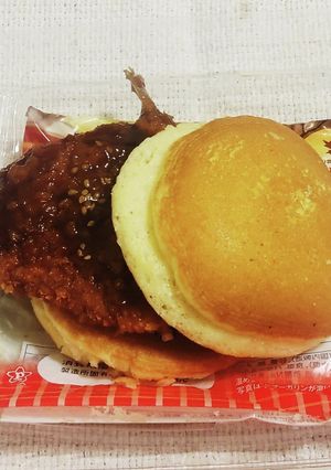 “ホットケーキフライメープルサンド”-レシピのメイン写真