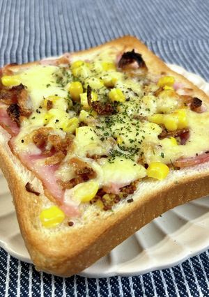 ベーコン&チーズコーントースト-レシピのメイン写真