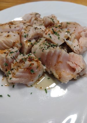 まぐろステーキ　バター醤油味-レシピのメイン写真