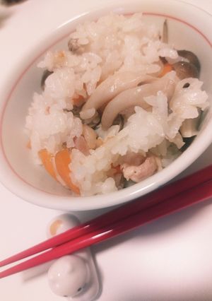 白出汁で簡単鶏めし-レシピのメイン写真