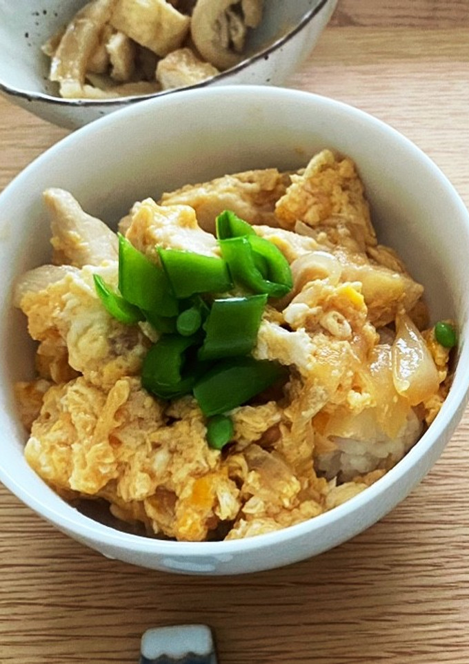 卵焼き器で作る親子丼-レシピのメイン写真